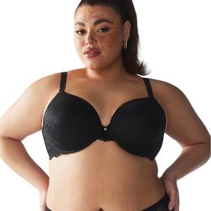 Savage X Fenty Floral Lace T-Shirt Bra NWT